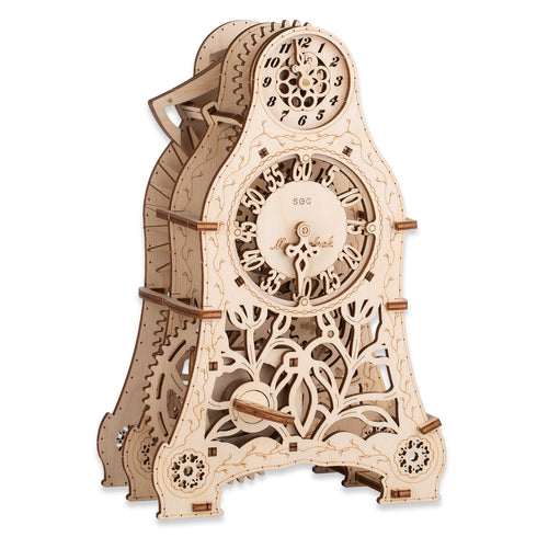 3D Wooden Puzzle, Magic Clock, DIY Model Kit